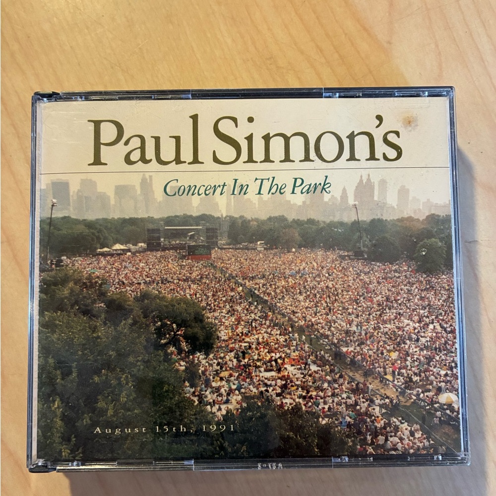Paul Simon's Concert in the Park CD 2 cd set